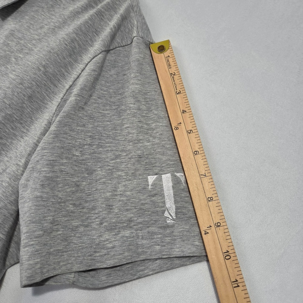 Public Rec Polo Shirt Men 2XL Gray Pima Cotton Blend Athleisure Golf Preppy Work - Picture 7 of 13
